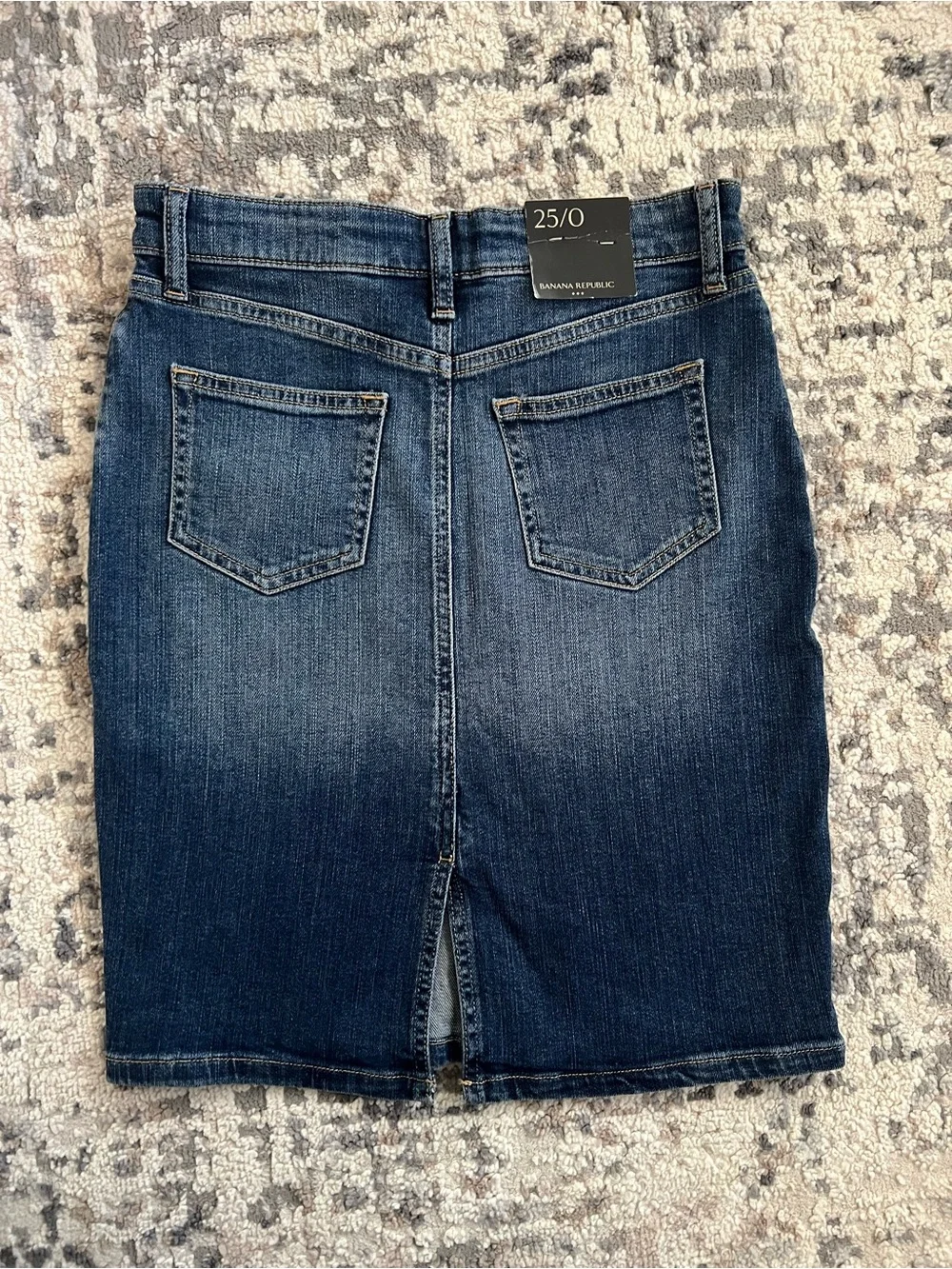 Banana Republic Dark Blue‎ Denim Skirt